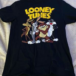 Loony toons squad on a black shirt